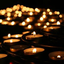candles dark sombre