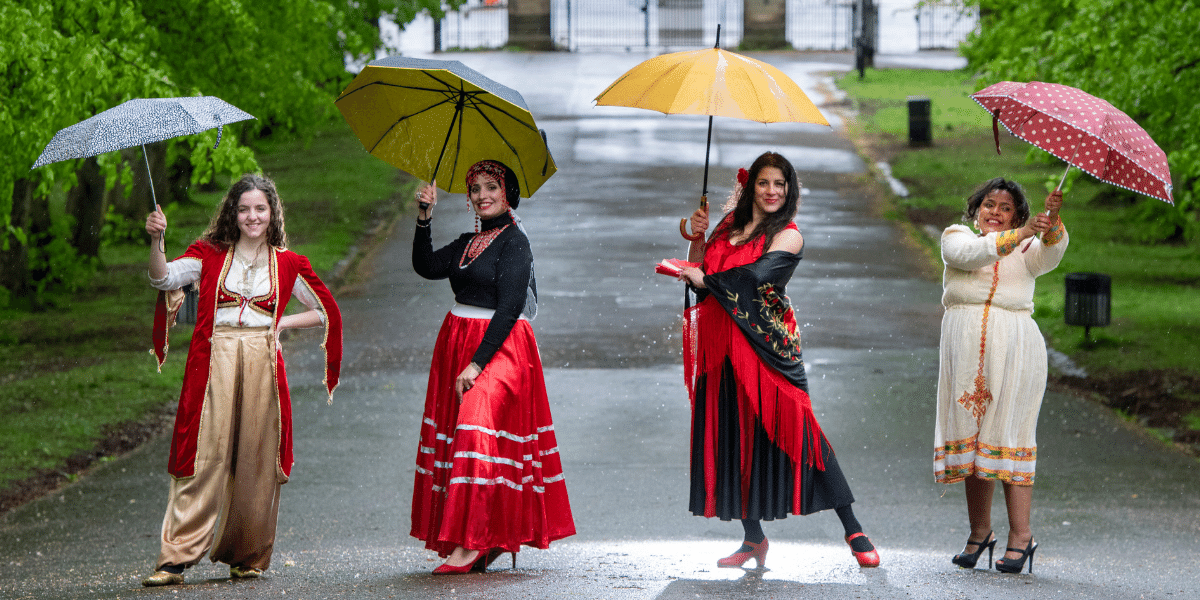 RFS - women with umbrellas